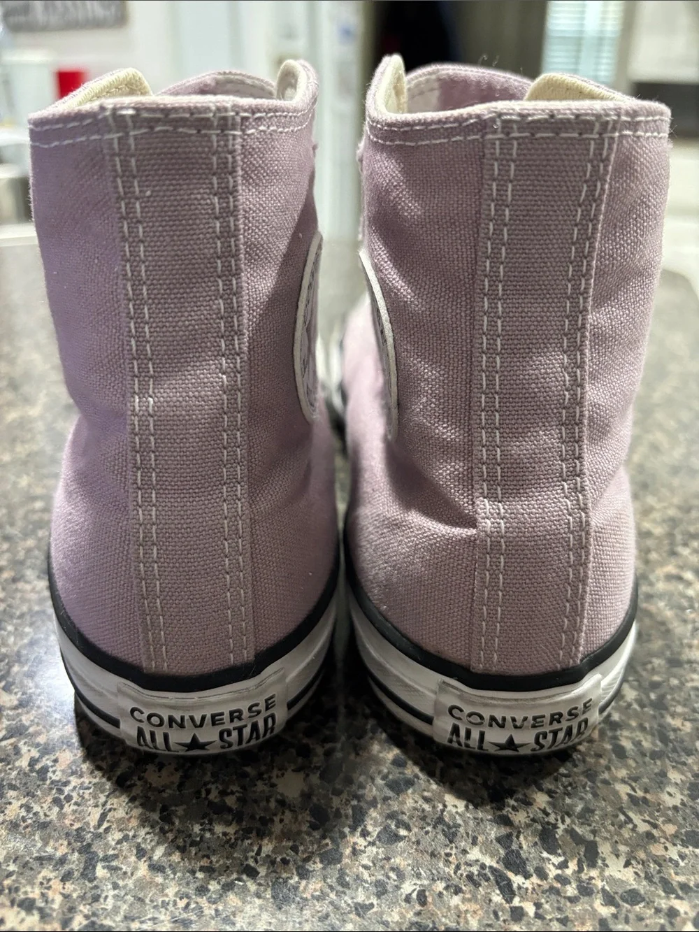 Converse Kids Lavender High Top Sneakers